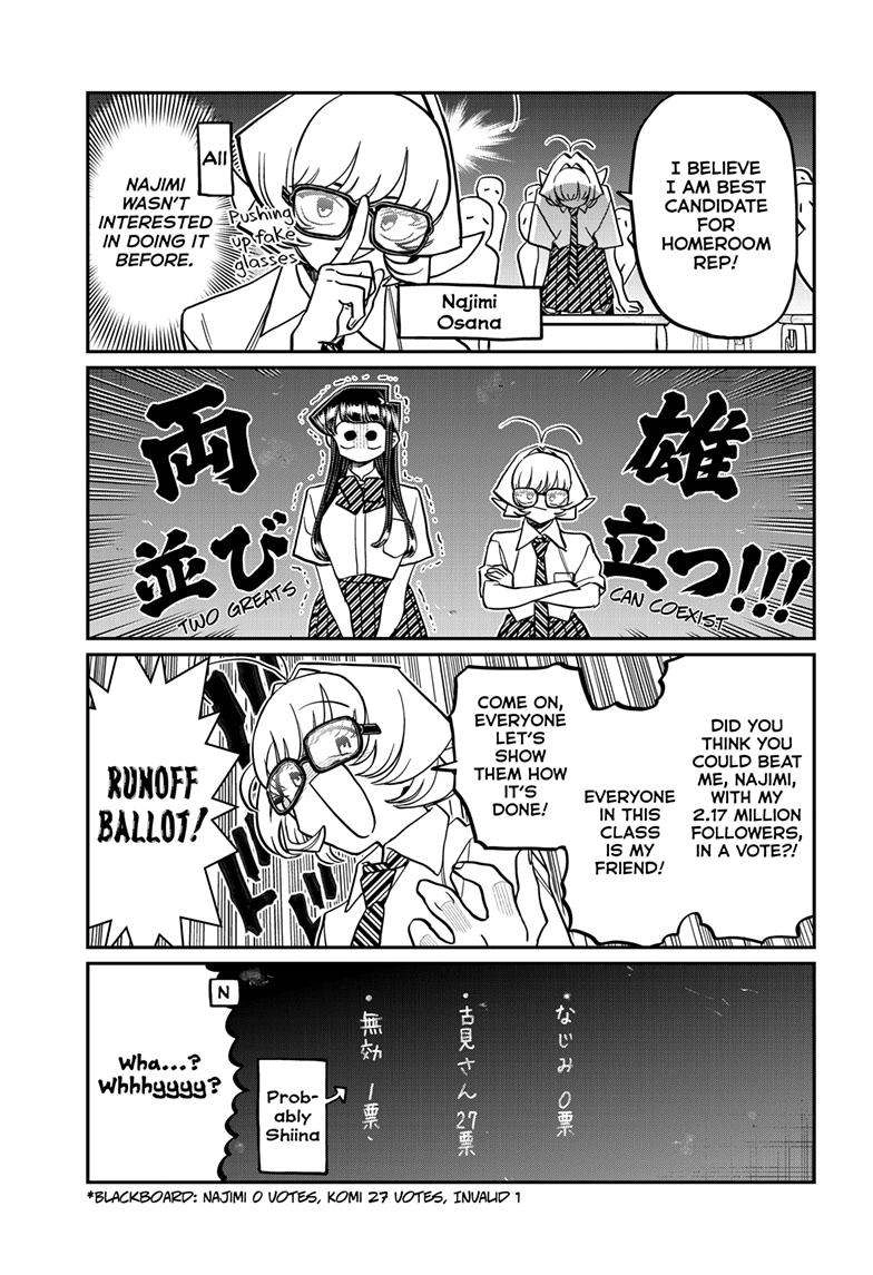 Komi-san wa Komyushou Desu Chapter 420 4